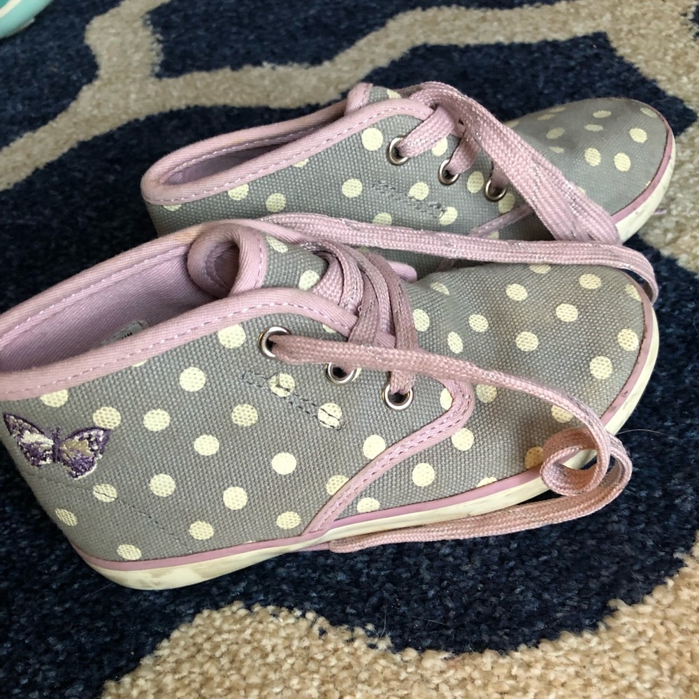 Hanna Andersson Little Girl Hi Top Sneaker
